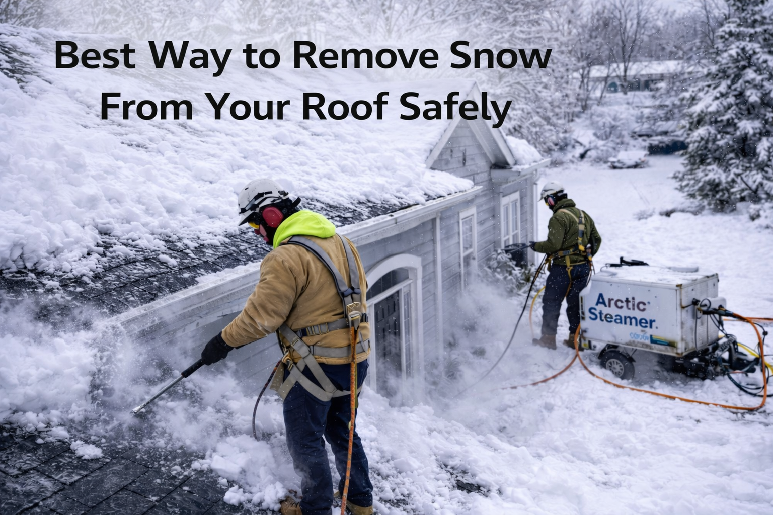 Best Way to Remove Snow From Your Roof Safely