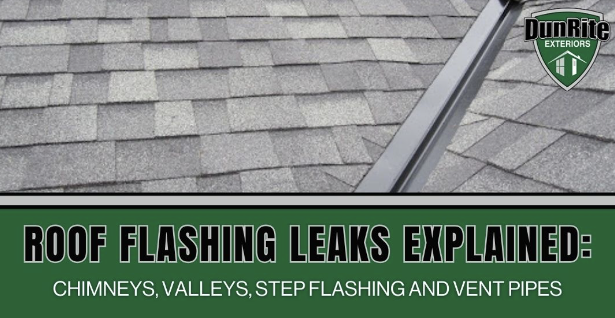 Roof Flashing Leaks Explained: Chimneys, Valleys, Step Flashing and Vent Pipes